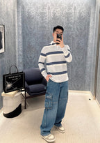 [VIP Exclusive] 2026 New Arrival CD Pocket Embroidered Workwear Jeans (BB817-B85)