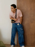 [VIP Exclusive] 2026 New Arrival CD Pocket Embroidered Workwear Jeans (BB817-B85)