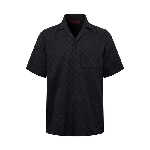 2026 New Arrival GU All-over Jacquard Print Short-sleeved Shirt (AA579-A90)