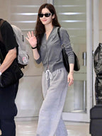 2026 Women’s RL Embroidered Casual Trousers  (FF727)