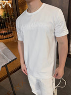 [VIP Exclusive] 2026 New LY Logo Embroidered Short-Sleeved T-Shirt (BB837-A15)