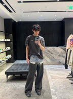 2026 New Acn Optical Illusion Stripe Print Jeans (CC962-C05)