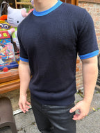 [VIP Exclusive] 2026 New Triangle Brand Short-Sleeved Sweater with Triangle Logo (AA569-A50)
