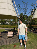 [VIP Exclusive] 2026 New Mon Striped Logo Patch Short-Sleeved T-Shirt (AA612-A10)