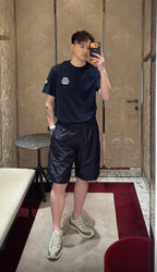 [VIP Exclusive] 2026 New Mon Striped Logo Patch Short-Sleeved T-Shirt (AA612-A10)