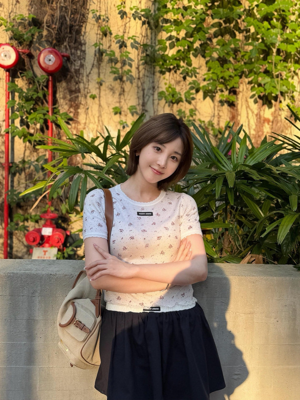 2026 Women’s MM Floral Short-Sleeved T-Shirt (FF745)