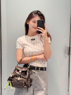 2026 Women’s MM Floral Short-Sleeved T-Shirt (FF745)