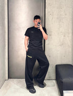 [VIP Exclusive] 2026 New Balen Tape Graffiti Trousers (CC973-B25)