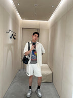 [VIP Exclusive] 2026 New Balen Tape Graffiti Shorts (CC986-A60)