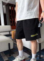[VIP Exclusive] 2026 New Balen Tape Graffiti Shorts (CC986-A60)