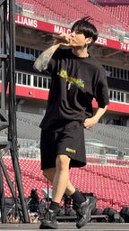 [VIP Exclusive] 2026 New Balen Tape Graffiti Shorts (CC986-A60)