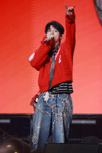 2026 New Acn Optical Illusion Print Distressed Denim Trousers (BB851-C05)