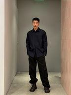 [VIP Exclusive] 2026 New Way Two-Tone Embroidered Patch Pocket Shirt (CC944-B30)