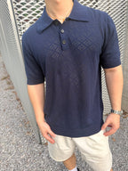 [VIP Exclusive] 2026 New Arrival FF Jacquard Polo Neck Knit Jumper (AA622-A75)
