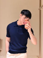 [VIP Exclusive] 2026 New Arrival FF Jacquard Polo Neck Knit Jumper (AA622-A75)