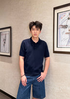 [VIP Exclusive] 2026 New Arrival FF Jacquard Polo Neck Knit Jumper (AA622-A75)