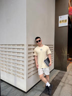 [VIP Exclusive] 2026 New Way Mosaic Embroidered Short-Sleeved Top (AA627-A15)