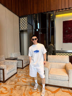 [VIP Exclusive] 2026 New Balen Embroidered Graffiti Shorts (AA608-A45)
