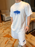 [VIP Exclusive] 2026 New Balen Embroidered Graffiti Shorts (AA608-A45)