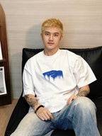[VIP Exclusive] 2026 New Balen Embroidered Graffiti Short-Sleeved T-Shirt (AA587-A15)