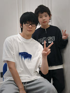 [VIP Exclusive] 2026 New Balen Embroidered Graffiti Short-Sleeved T-Shirt (AA587-A15)