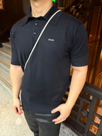 [VIP Exclusive] 2026 New Triangle Brand Embroidered Logo Polo Neck Knit Top (CC979-A60)