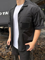 [VIP Exclusive] 2026 New Mon Logo Patch Pocket Short-Sleeved Shirt (AA613-A85)