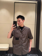 [VIP Exclusive] 2026 New Mon Logo Patch Pocket Short-Sleeved Shirt (AA613-A85)