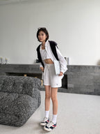 2026 Women’s RL Embroidered Linen Shorts (FF749)