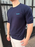 [VIP Exclusive] 2026 New Triangle Brand Logo Embroidered Short-Sleeved Jumper (AA619-A50)