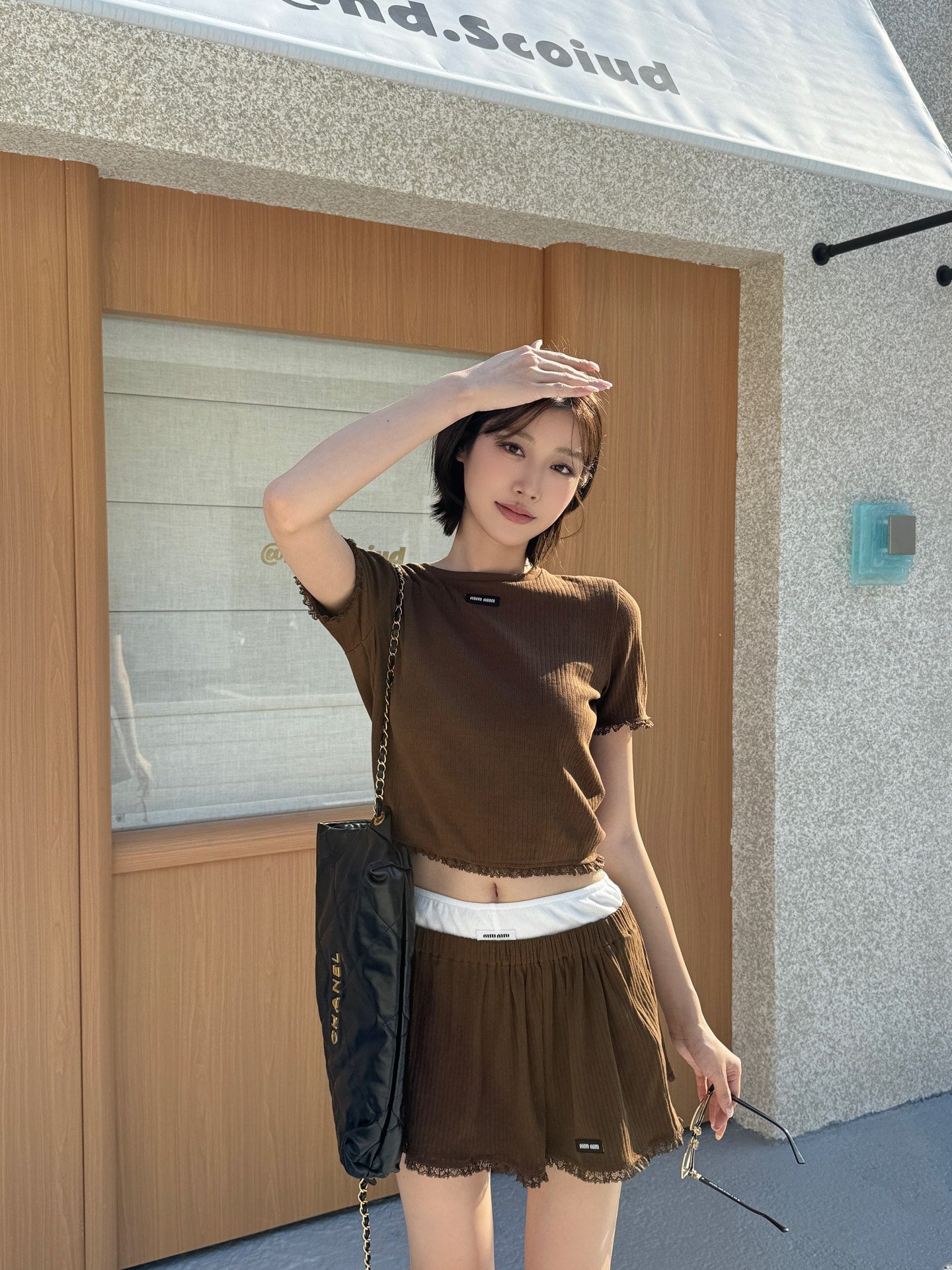 2026 Women’s MM Lace Short-Sleeved T-Shirt (FF740)