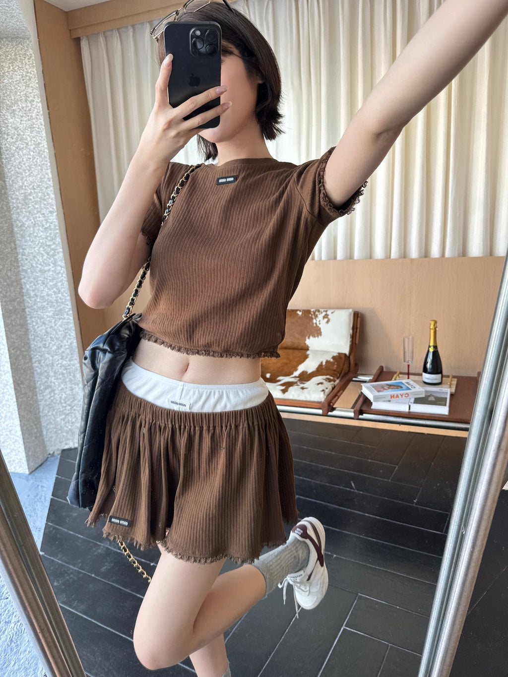 2026 Women’s MM Lace Skirt (FF741)