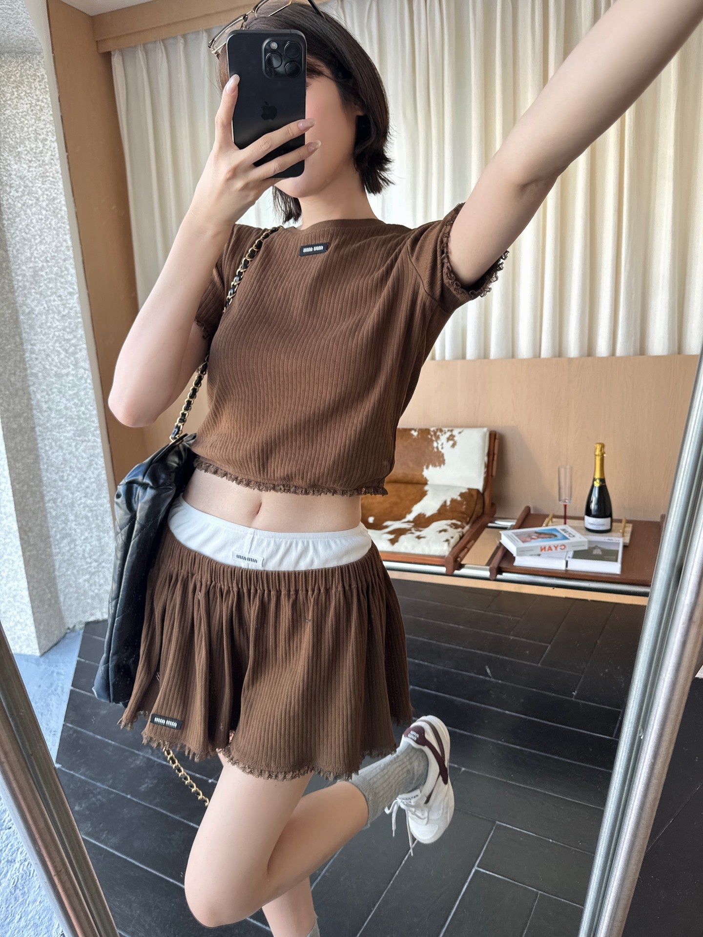2026 Women’s MM Lace Skirt (FF741)