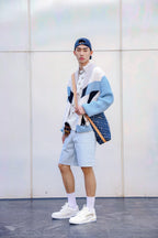 [VIP Exclusive] 2026 New Arrival: LY Embroidered Denim Shorts (BB839-A80)