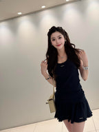 2026 Women’s MM Lace-Trimmed Tank Top (FF742)