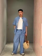 [VIP Exclusive] 2026 New Way Embroidered Check Short-Sleeved Shirt (AA628-A70)