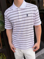 [VIP Exclusive] 2026 New Triangle Brand Logo Striped Polo Shirt (CC992-A60)