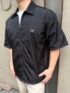 2026 New Triangle Brand Zipper Short-Sleeve Shirt (CC982-A85)
