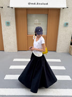 2026 Women's RL Embroidered Lace Edge Skirt (FF748)