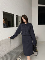 2026 Women's MM Logo Long Dress (FF755)
