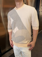 [VIP Exclusive] 2026 New Model H Logo Plaid Short-Sleeved Sweater (AA594-A85)