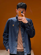 [VIP Exclusive] 2026 new model LY logo denim shirt (BB884-B30)