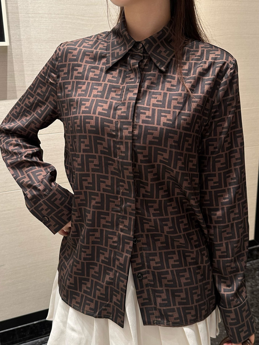 2026 Women's FF Full-Print Shirt (DD152)