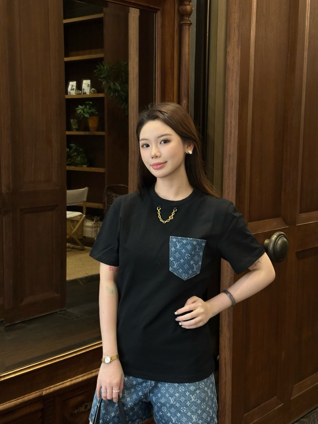 2026 Women's LY Labeled Pocket Short Sleeve (EE440)