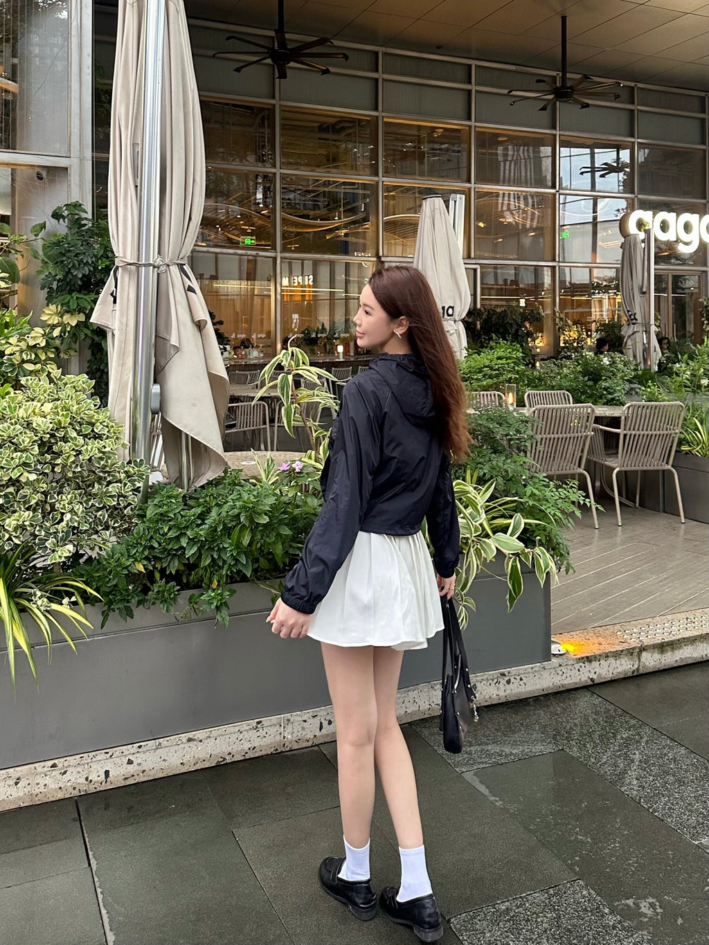 2026 Women's Triangle Brand Hooded Jacket (DD138)