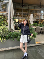 2026 Women's Triangle Brand Hooded Jacket (DD138)