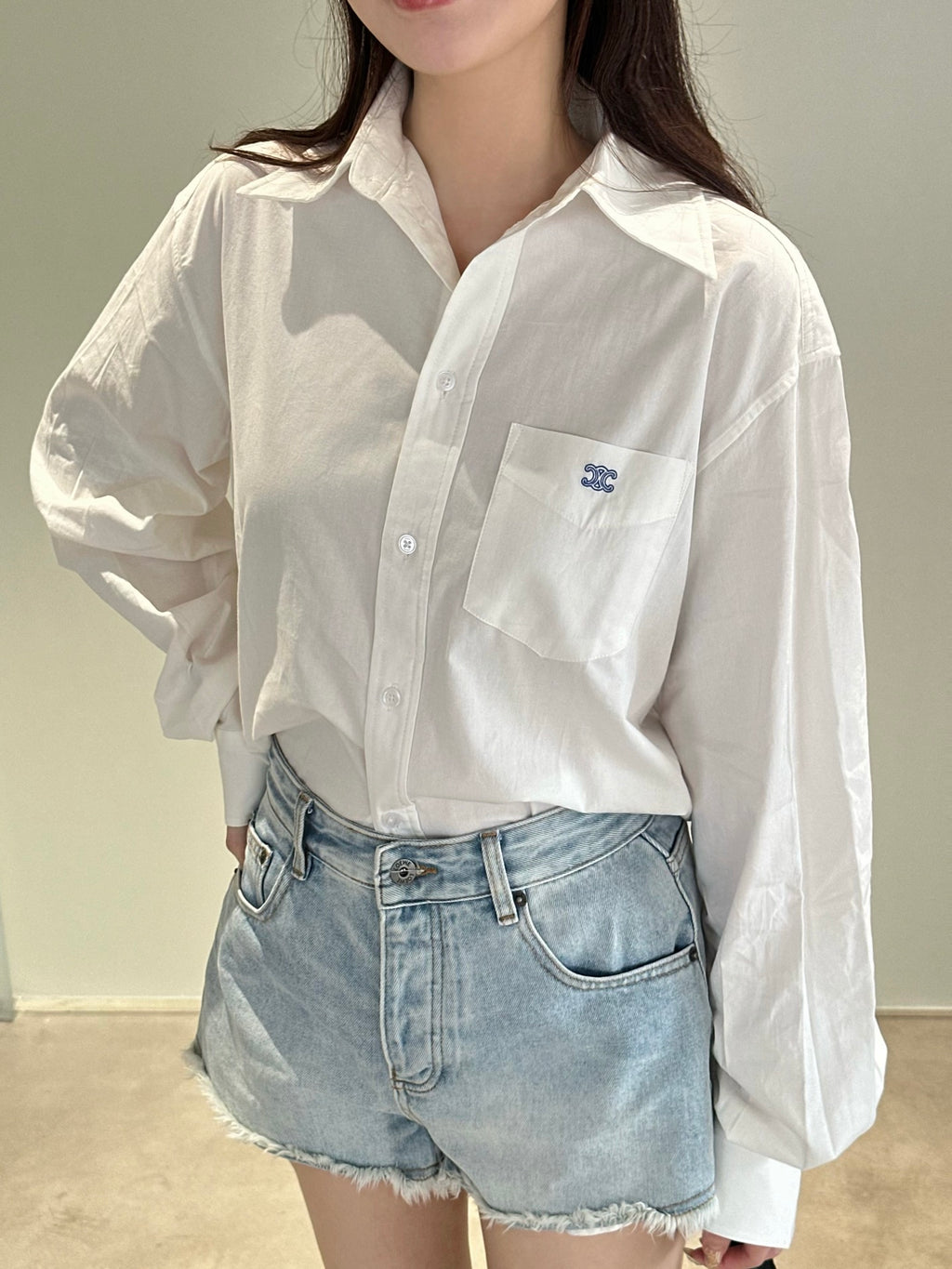 2026 Women's Ce Embroidered Shirt (EE425)