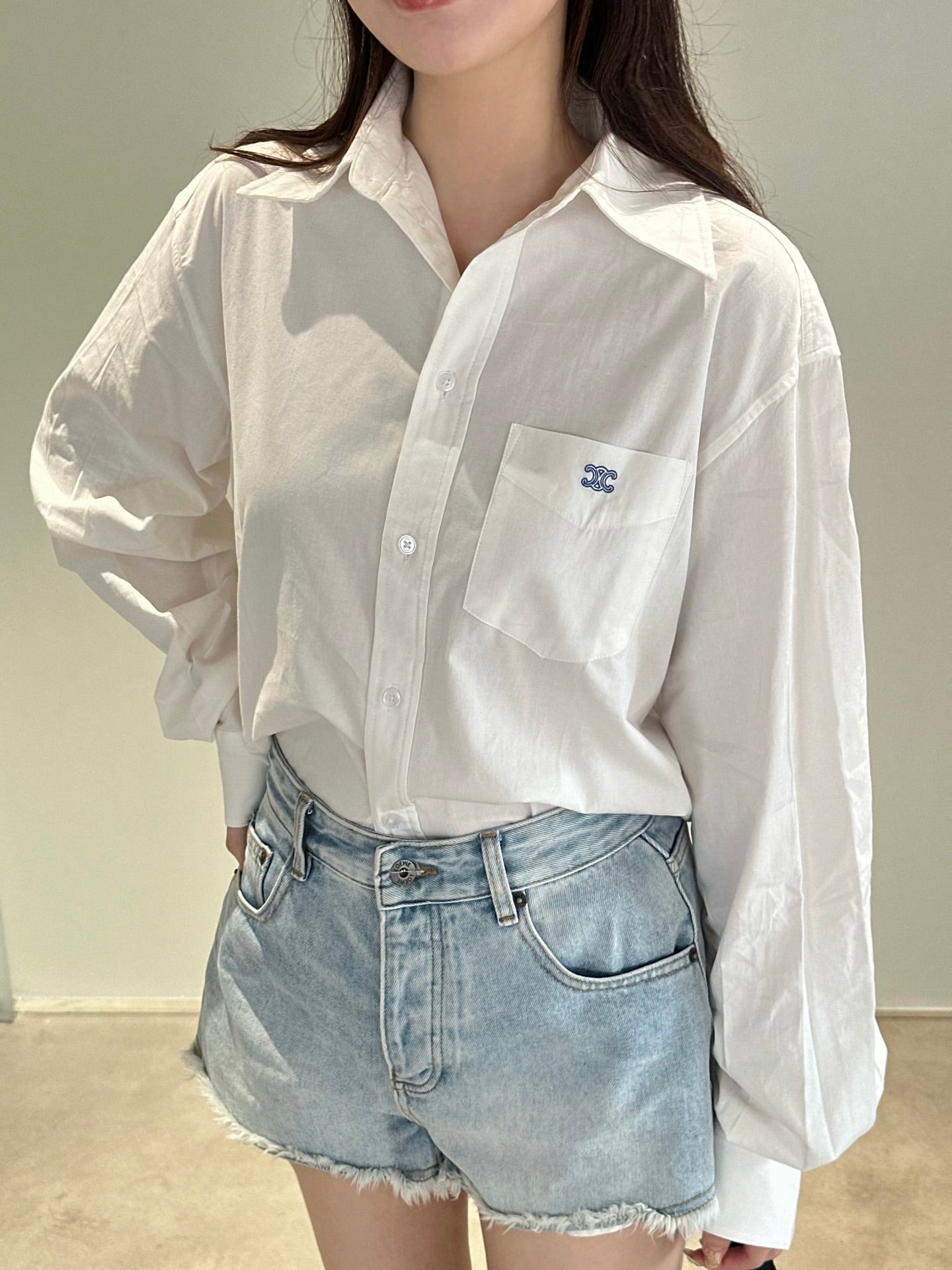 2026 Women's Ce Embroidered Shirt (EE425)