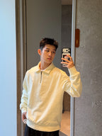 2026 New RL Embroidered Half-Zip Sweatshirt (BB890-A90)
