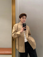 [VIP Exclusive] 2026 New Style Way Two-Color Embroidered Shirt (BB900-B10)